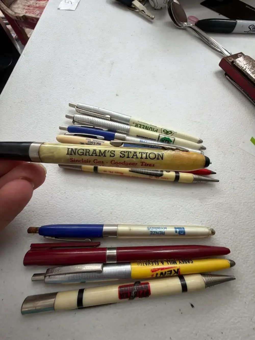 Vintage Advertising Pens and Mechanical Pencils